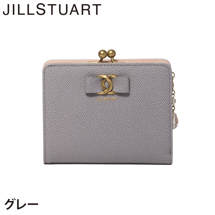 ジル スチュアート 財布 二つ折り レディース 牛革 Honey 口金 リボン ギフト JILL STUART