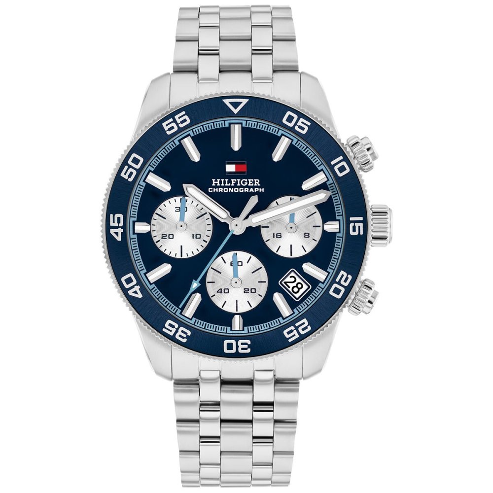 【選べるノベルティー付き】トミーヒルフィガー TOMMY HILFIGER 腕時計 メンズ クロノグラフ TH85 1710743【2026 新作】