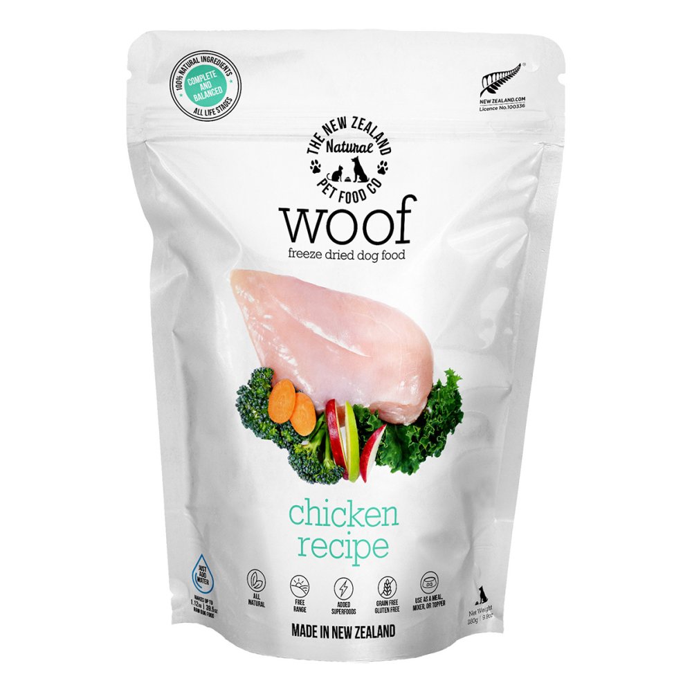 WOOF（ワフ） フリーズドライ ドッグフード チキン 280g 犬 ごはん 無添加