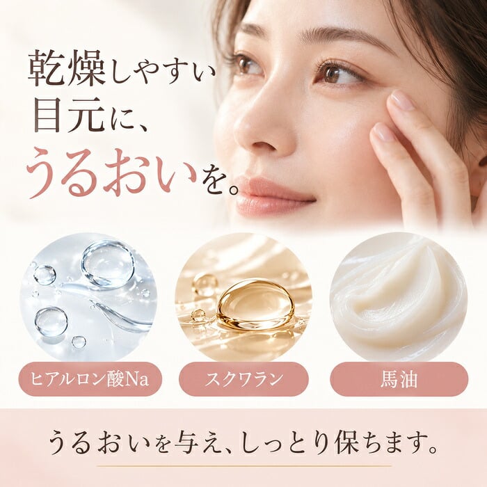 アイクリーム 目元クリーム 20g レチノール シワ たるみ ケア 目の下のたるみ クリーム リンクルクリーム 目元 口元 乾燥 保湿 目元美容液 目元ケア 目元 ピーン 日本製 