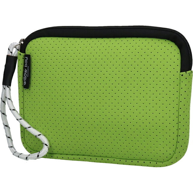ウィローベイ ポーチ レディース ブランド WILLOWBAY リストレットクラッチ クラッチバッグ LIME