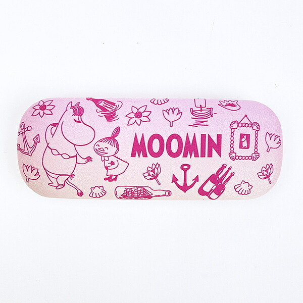 ムーミン メガネケース ピンク MOOMIN SUMMER