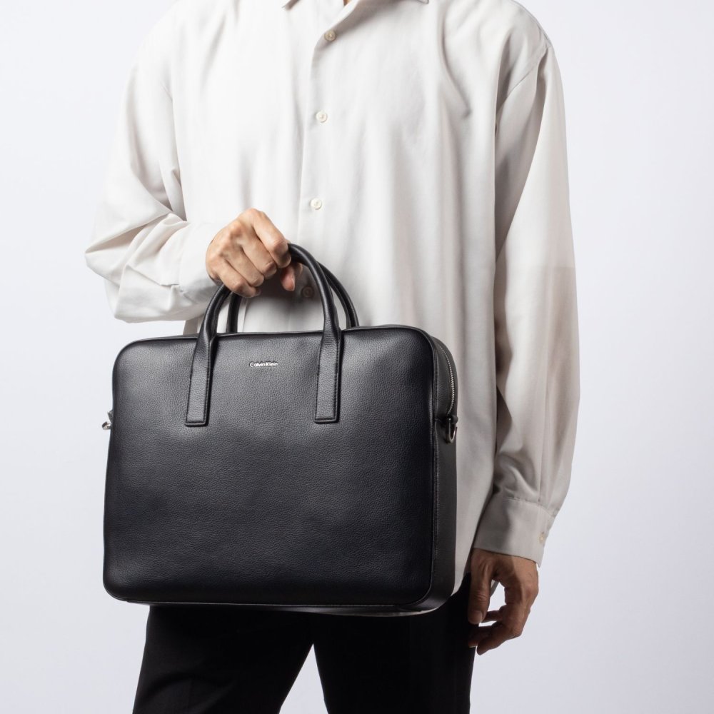 カルバンクライン Calvin Klein RAISED COMMUTER レイズド コミューター LV04D3157G ブリーフケース ビジネスバッグ 通勤 社会人 メンズ バッグ