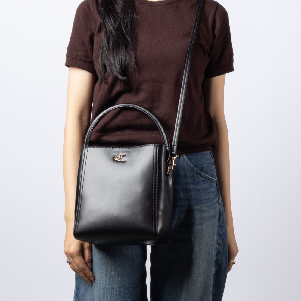 カルバンクライン Calvin Klein CK BUCKET WITH STRAP バケット ウィズ ストラップ LV04F3174G ハンドバッグ ショルダーバッグ 2wayバッグ レディース バッグ