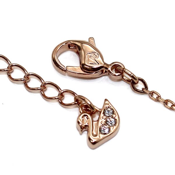 SWAROVSKI スワロフスキー ネックレス 5469989 Swan アクセサリー ローズゴールド