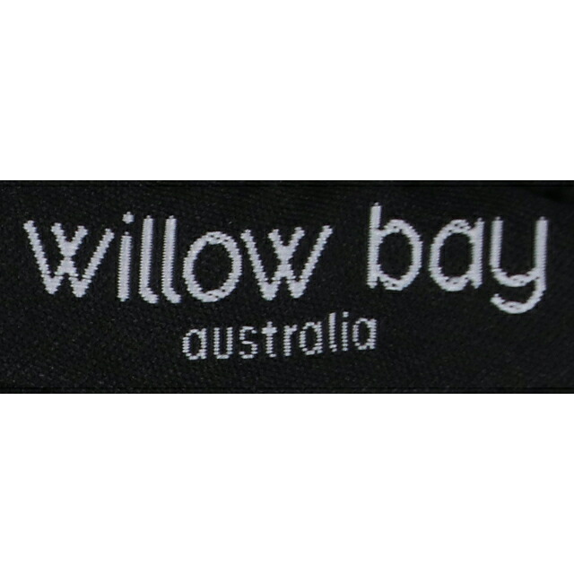 ウィローベイ ポーチ レディース ブランド WILLOWBAY リストレットクラッチ クラッチバッグ BLACK
