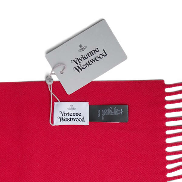 ヴィヴィアンウエストウッド VIVIENNE WESTWOOD マフラー 26-W00Q7-H401-RED レディース メンズ レッド