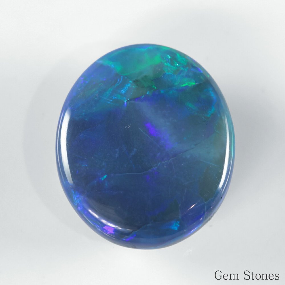  大粒 ブラックオパール 16.021ct ルース 裸石 宝石 高品質 オパール ブルー グリーン ブラック 希少 誕生石 10月 お守り ジュエリー ギフト