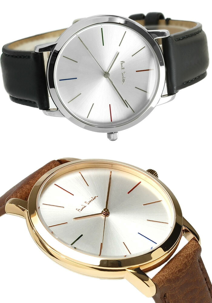 ポールスミス Paul Smith 腕時計 メンズ 革ベルト MA 41mm レザー クラシック ブランド 人気 ウォッチ ギフト プレゼント P10051 P10052 P10053 P10056 P10057 P10091