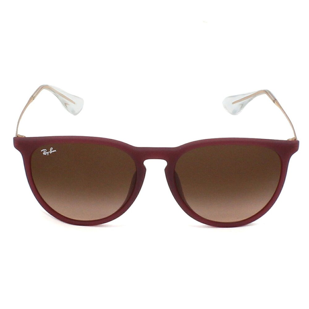 レイバン Ray-Ban サングラス エリカ ローブリッジフィット UVカット アイウェア ボストン ウェリントン 0RB4171F 6815A5 57 メンズ レディース ユニセックス ラバーバイオレット+ピンクグラデーションブラウン 海外正規品