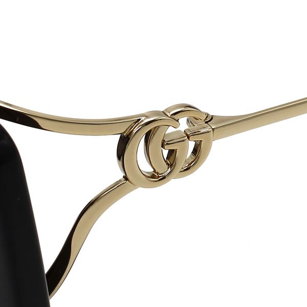 GUCCI サングラス グッチ GG1566S-001 サングラス グローバルフィット ブラック グレー メンズ レディース ユニセックス