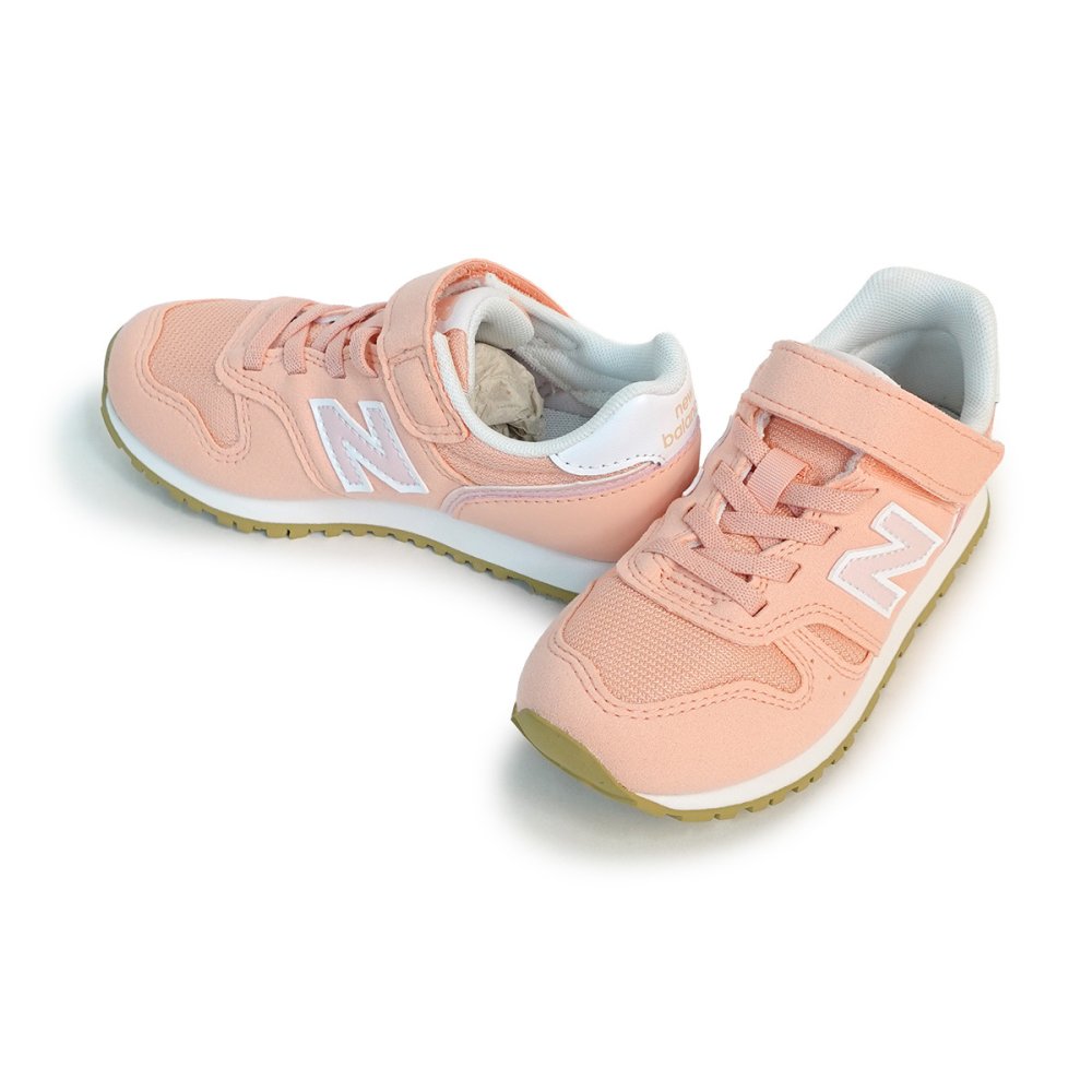 ニューバランス new balance 373 スニーカー 子供靴 キッズ シューズ 運動靴 靴 女の子 普段履き NB Y373 4ML M ピンク