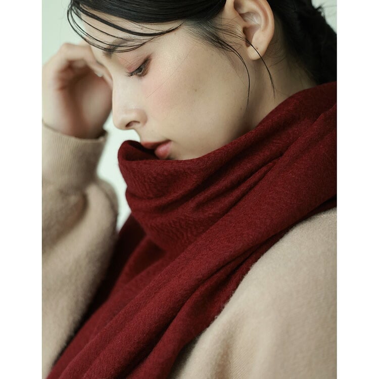 ＜刺繍納期注意＞極やわカシミヤ 100% ストール レディース 白 カシミヤストール 【名入れ刺繍可能】 マフラー カシミヤマフラー 無地 カシミヤ ストール 大きめ Filomo 柔らかい 敏感肌 春 秋 冬 ギフト プレゼント 7F (02000277r)