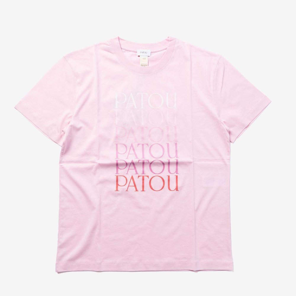 パトゥ PATOU TEE SHIRT オーガニックコットン ロゴ Tシャツ JE1129999 Tシャツ 半袖 レディース トップス