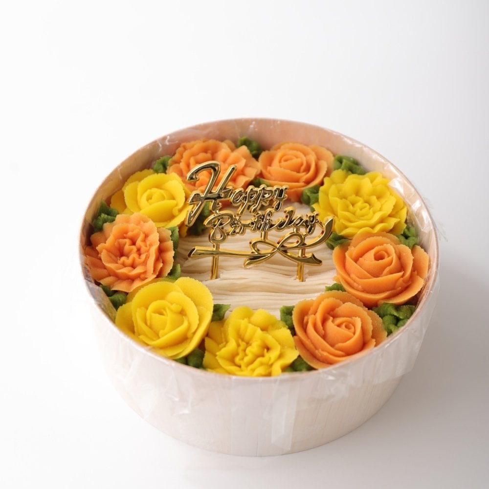 【味やお色が選べる♪】Birthdayフラワーおはぎボックス 誕生日プレゼント【誕生日ギフト】　和菓子ギフト