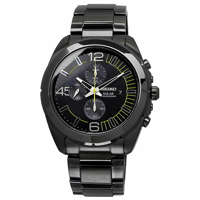 SEIKO 腕時計 セイコー 時計 ウォッチ ソーラー クロノグラフ 100M メンズ SSC217P1 [並行輸入品]