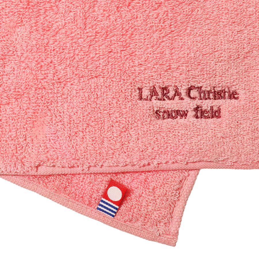 ハンカチタオル 今治 snow field 今治タオル ハンドタオル 高級 25cm x 25cm 定番 ララクリスティー LARA Christie