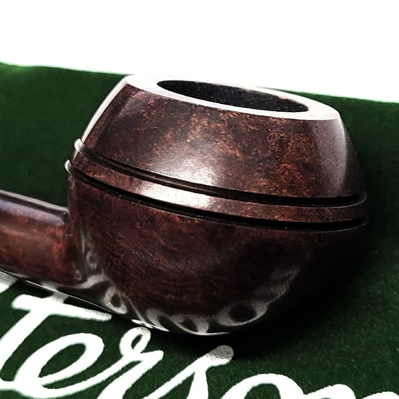 パイプ ピーターソン アラン 411 フィッシュテール スムース パイプ本体 喫煙具 ブラウン ニッケルリング ファセット Peterson アイルランド おしゃれ かっこいい たばこ メンズ 高級 ギフト プレゼント