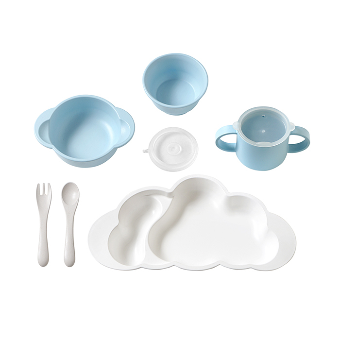 【正規販売店】10mois マママンマ グランデセット | ディモワ mamamanma ベビー食器 ベビー食器セット 子ども食器 食器 食器セット 日本製 離乳食 お食い初め すくいやすい