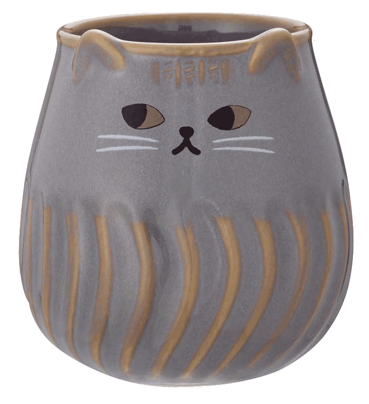 電子レンジ対応 ねこ湯呑み マグカップ コップ 陶器 猫 ネコ しのぎ 釉薬 かわいい プレゼント ギフト 女性 男性 父 母 実用的 箱入り インテリア 誕生日 クリスマス 無料ラッピング