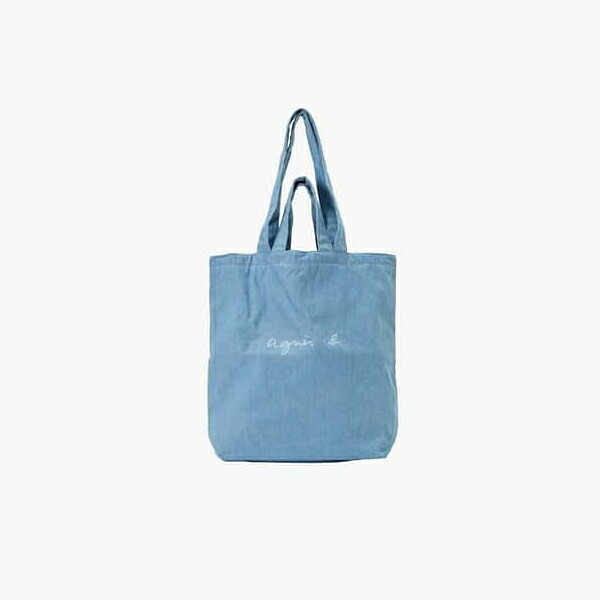 【無料ラッピング】 アニエスベー agnes b トートバッグ デニム 2way Paulette リバーシブルブランド 正規品 新品 ギフト プレゼント 人気 おすすめ 誕生日 記念日 クリスマス 送料無料 abb522315