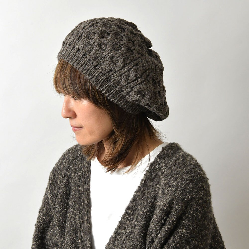 【HIGHLAND2000 ハイランド2000】MERINO BERET / メリノウール ベレー帽  (9600)レディース メンズ ユニセックス 秋 冬 帽子 ニット帽 暖かい 防寒 手洗いOK 正規品 ナチュラル カジュアル おしゃれ 大人可愛い 30代 40代 50代 母の日 クリスマス ギフト プレゼント
