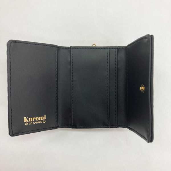 【11月10日入荷分予約受付中】 サンリオ クロミ 口金財布 がま口 財布 二つ折り財布 コンパクト レディース 小銭入れ付き キャラクター グッズ 小物入れ ミニ財布 おしゃれ かわいい サンリオ正規ライセンス品