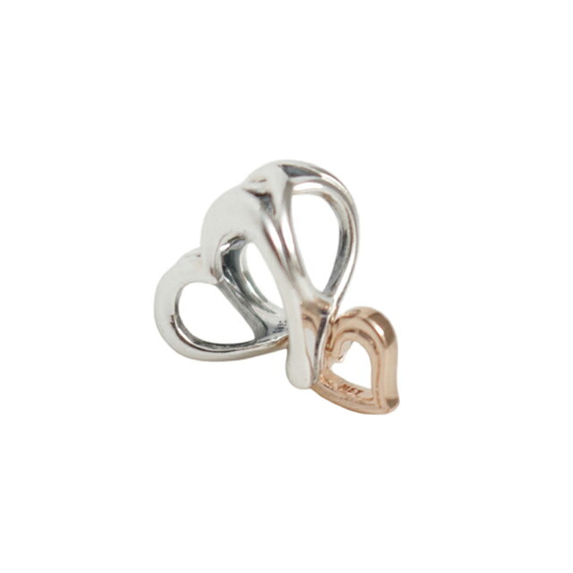 パンドラ PANDORA Two-tone Openwork Infinity Heart Charmブレスレットチャームレディース 782642c00 シルバー ローズゴールド