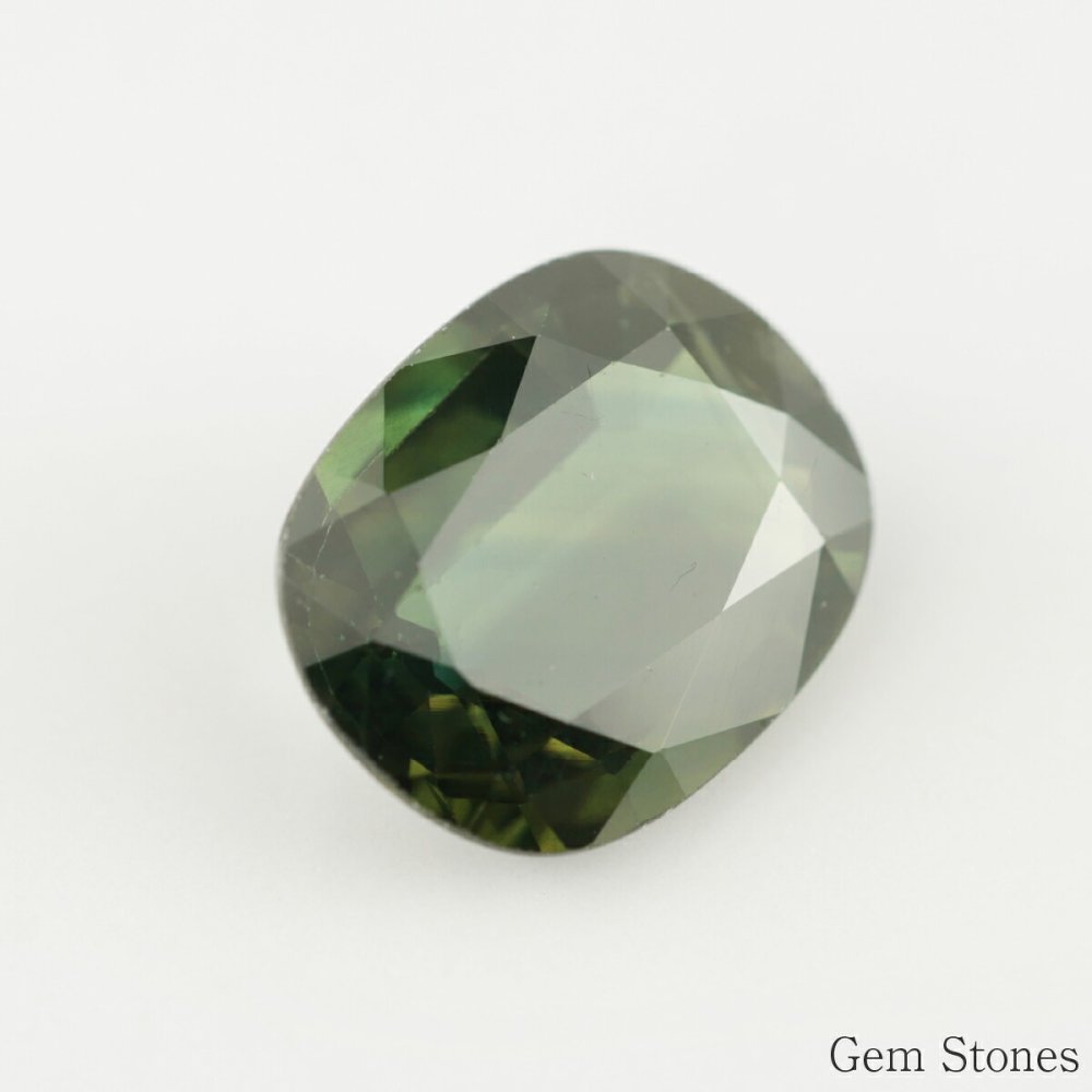 グリーンサファイア 1.687ct ルース 宝石 裸石 サファイア グリーン ジュエリー オリジナル 制作 コレクション 誕生石 9月 記念 お守り クリスマス 誕生日 プレゼント