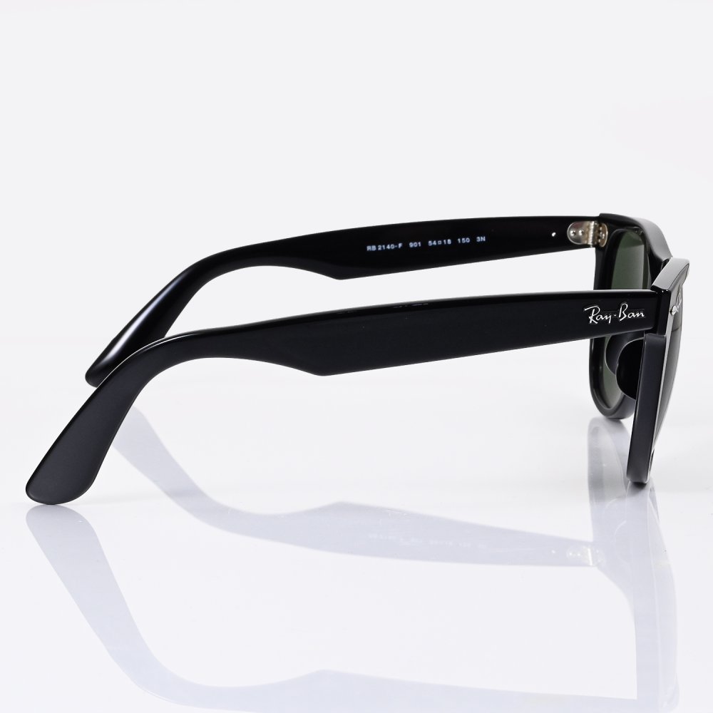 レイバン Ray-Ban サングラス 国内正規品 オリジナル ウェイファーラー 54サイズ ローブリッジフィット アジアンフィット ウェリントン スクエア型 男女兼用 メンズ レディース グリーン RB2140F 901 54 18 150 3N 【スペシャルラッピング660円(別売り)】送別会 誕生日 お中元 結婚祝い 結婚式 高級 父の日 母の日 ホワイトデー