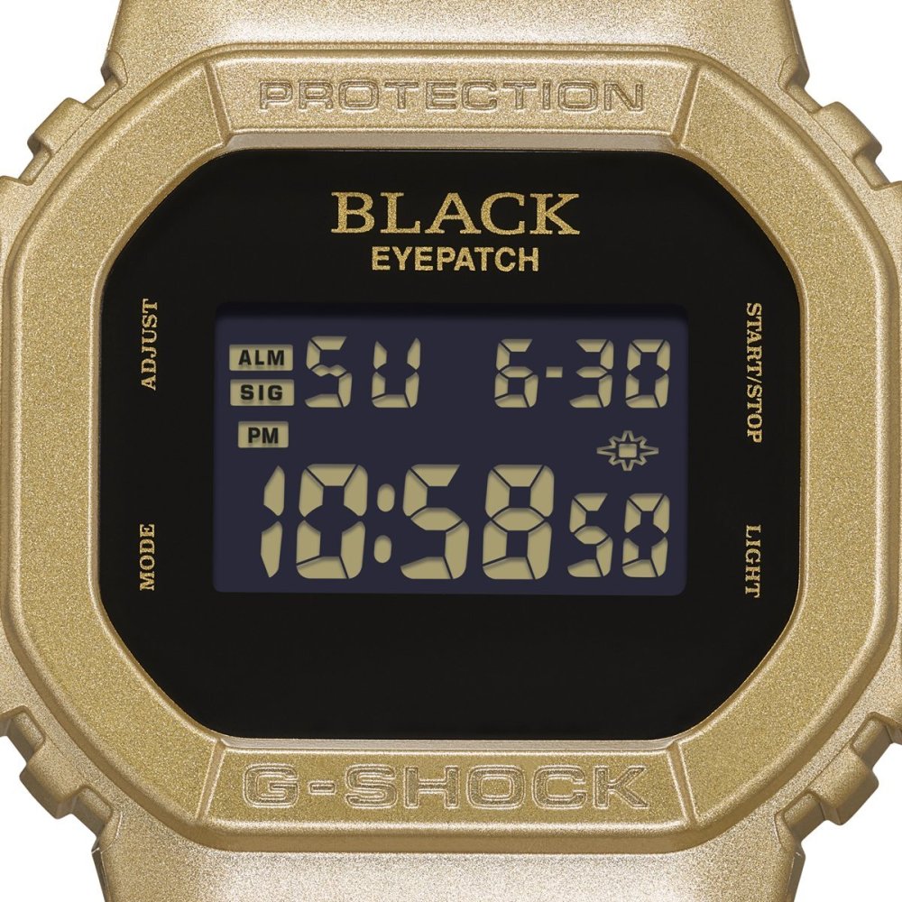 G-SHOCK デジタル カシオ Gショック CASIO BlackEyePatch コラボ 限定モデル 腕時計 メンズ DW-5600BEP-9JR【2026 新作】