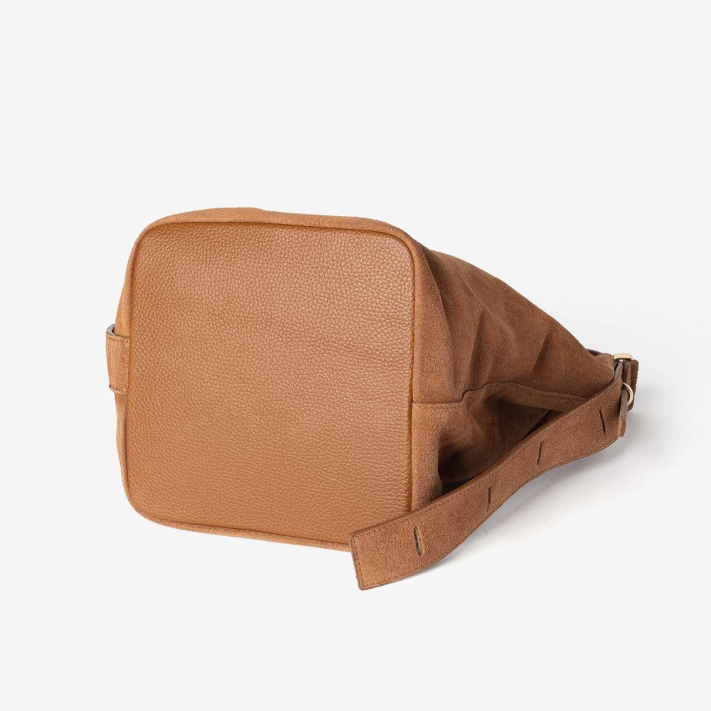 【正規品】 オウレンティ AULENTTI SHOULDER BAG ショルダーバッグ EL-L823-SCDO スエード レディース バッグ
