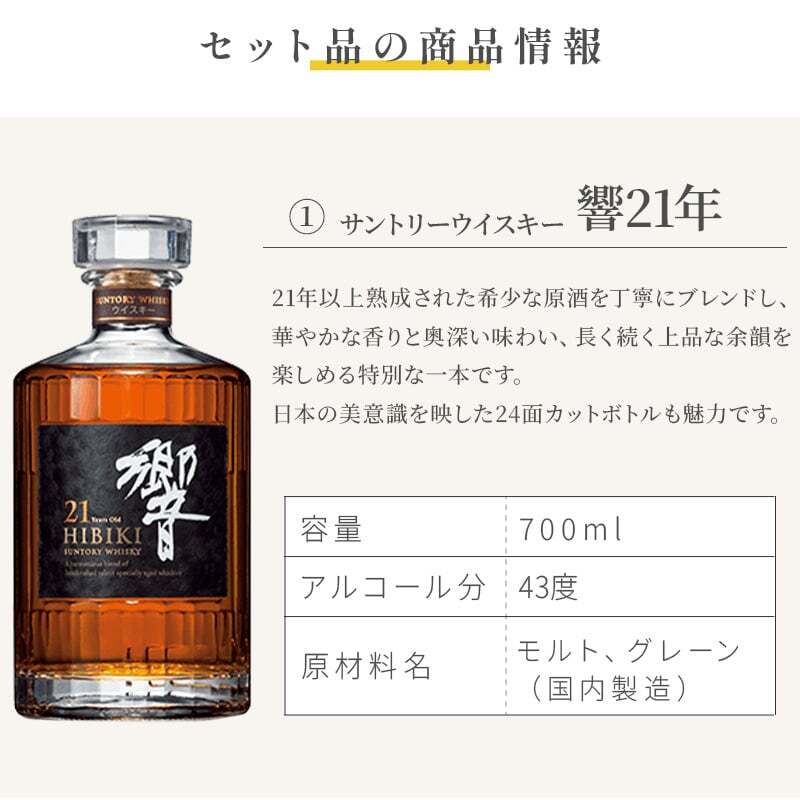 響 響21年 名入れ お酒 ロックグラス サントリー 700ml 43% ウイスキー 名前入り プレゼント ギフト 面白い センス 定年退職 還暦祝い 退職祝い 男性 女性 お祝い 古希 喜寿 傘寿 米寿 卒寿 白寿 百寿 敬老の日