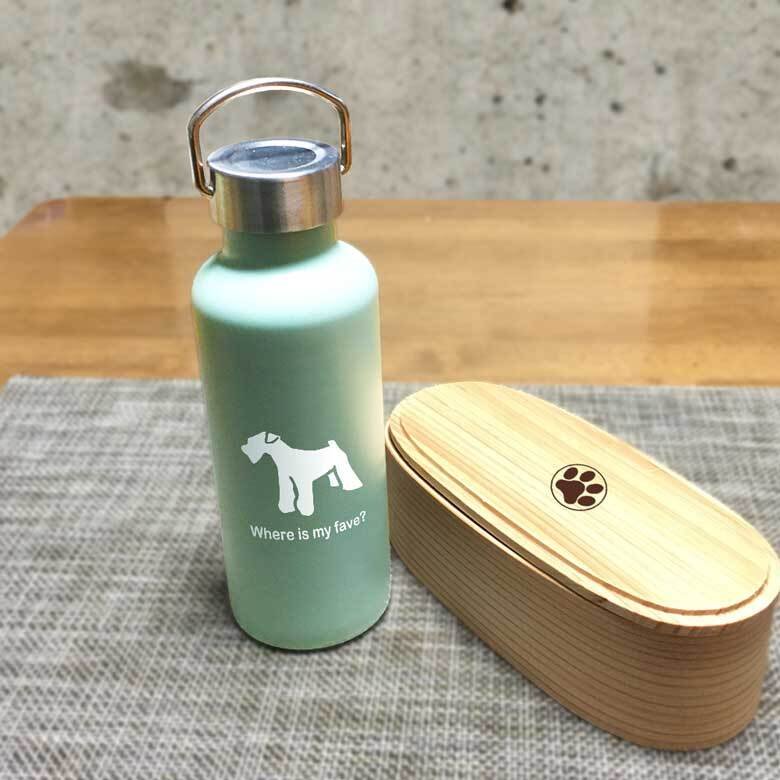 ミニシュナ かわいい 取っ手付きマグボトル おしゃれ 290ml 保温 保冷 ステンレス マグボトル 取っ手付き 真空 断熱 二重構造 ボトル タンブラー 水筒 マイボトル オリジナル ミニチュアシュナウザー シュナウザー シュナ 犬 ペット