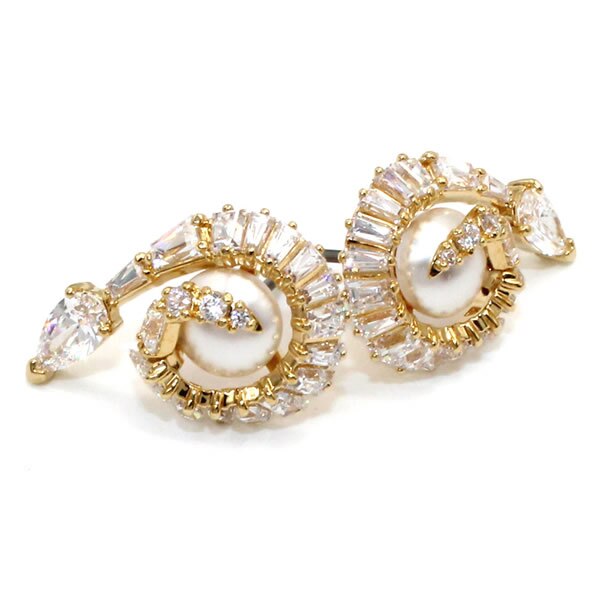 SWAROVSKI スワロフスキー ピアス 5698888 Snake アクセサリー ゴールド