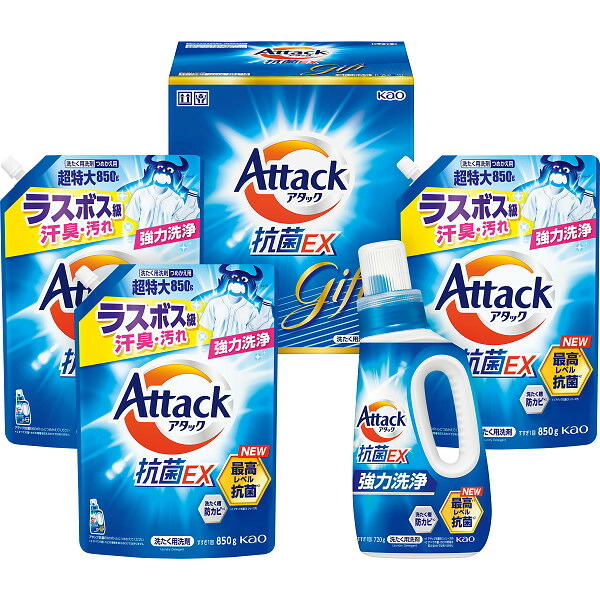 花王 花王 アタック抗菌EXギフト [26-6036-580] K・AR30