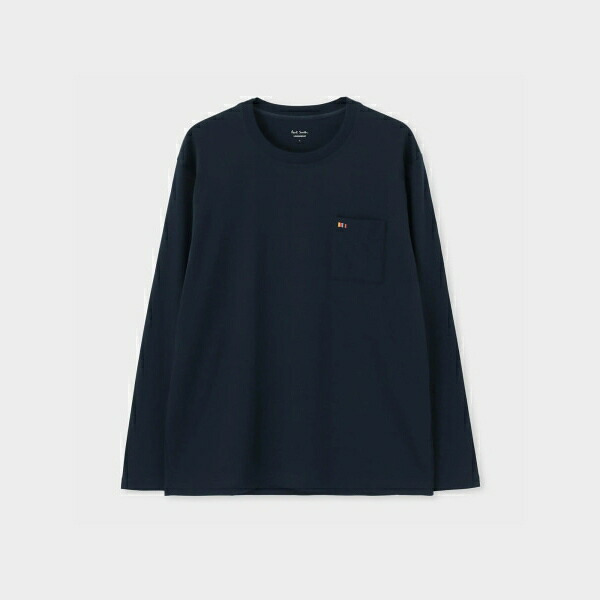 【無料ラッピング】 ポールスミス Paul Smith Tシャツ ロンT Artist Stripe Embroidery 長袖 綿100% ブランド 正規品 新品 ギフト プレゼント 人気 おすすめ 誕生日 記念日 クリスマス 送料無料 psm522787