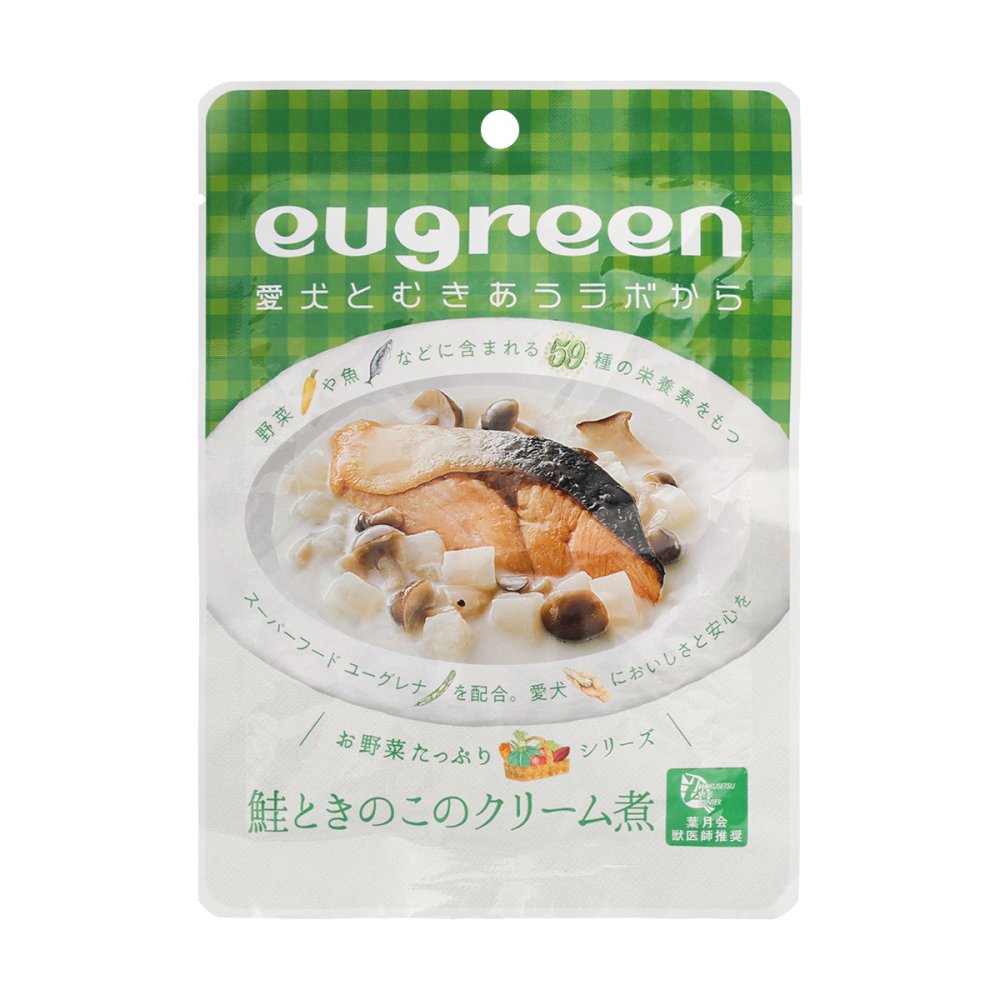 ユーグリーン お惣菜 鮭ときのこのクリーム煮 犬用 100g 国産 無添加