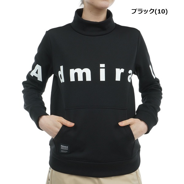 アドミラル ゴルフ レディース ロゴ モックネック スウェット ADMIRAL GOLF ADLA477 秋冬モデル お誕生日祝い お祝い 記念品 30代 40代 50代 60代 母の日 お母さん 還暦祝い 敬老の日 彼女 人気プレゼント プレゼント