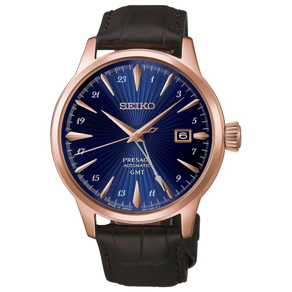 セイコー プレザージュ 自動巻き メカニカル 腕時計 メンズ HCB005J カクテルタイム Cocktail Time GMT【2026 新作】