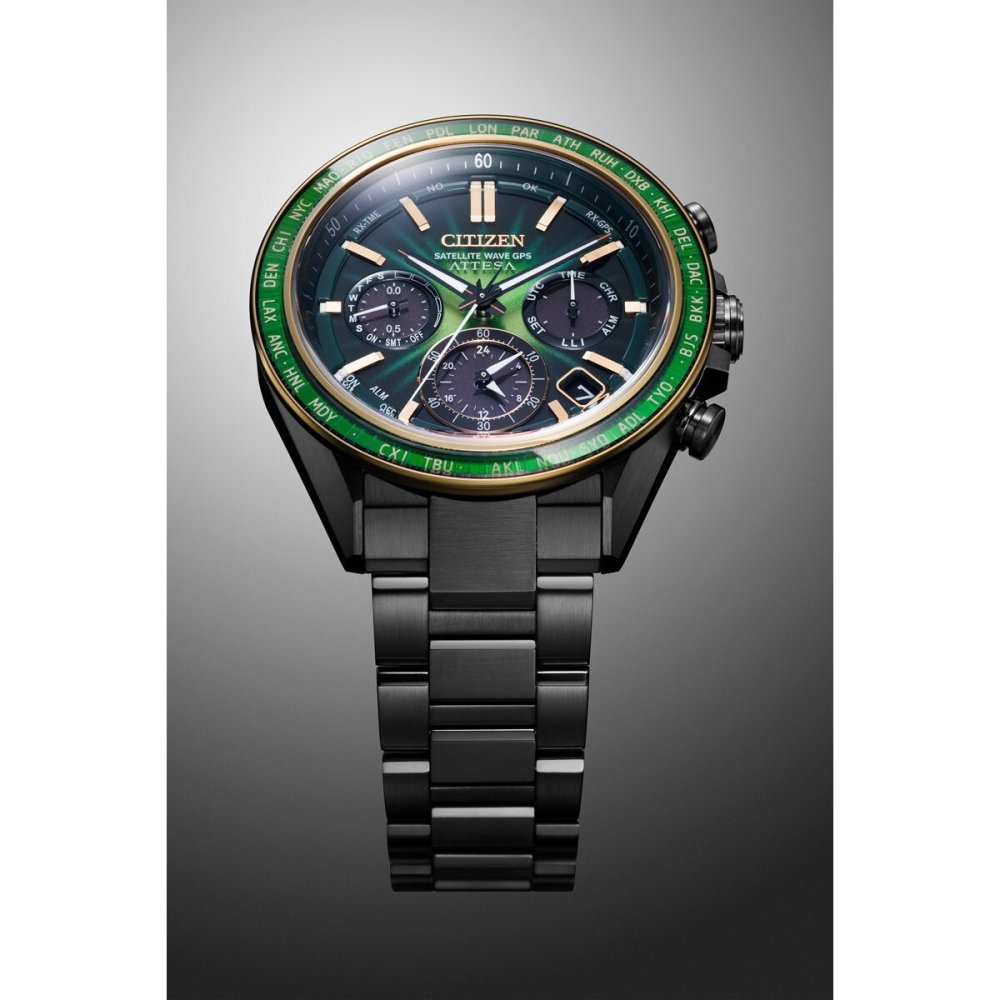 シチズン アテッサ CITIZEN ATTESA エコドライブ GPS衛星電波時計 Eco-Drive 50周年限定 腕時計 CC4084-83Z ダブルダイレクトフライト ACT Line【2026 新作】