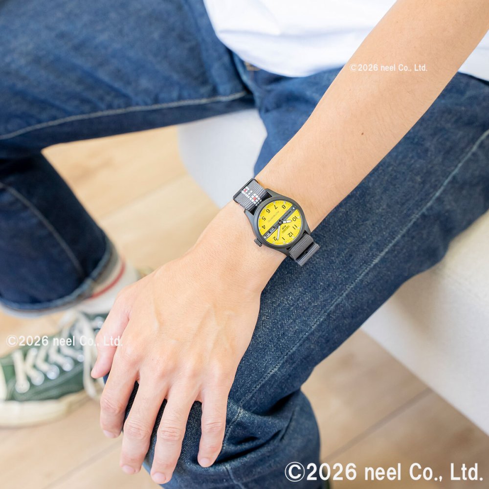 セイコー5 スポーツ SEIKO 5 SPORTS 自動巻き MOTOCOMPO コラボ限定 腕時計 メンズ セイコーファイブ フィールド Field Series HDB010J モトコンポ【2026 新作】