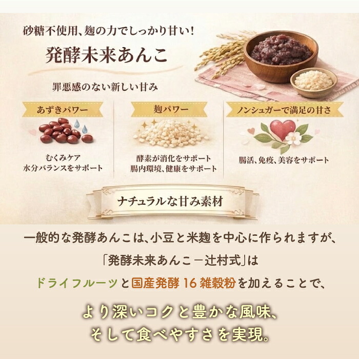 発酵あんこ 4種セット 砂糖不使用 人工甘味料不使用 無添加 140g×4個 食べ比べ 米麹 国産発酵16雑穀使用 プレーン ひよこ豆 ピーナッツ チョコレート 腸活 発酵食品 あずき ヘルシー 自然な甘み おやつ デザート トッピング ギフト プレゼント 手土産 BOX入り お中元