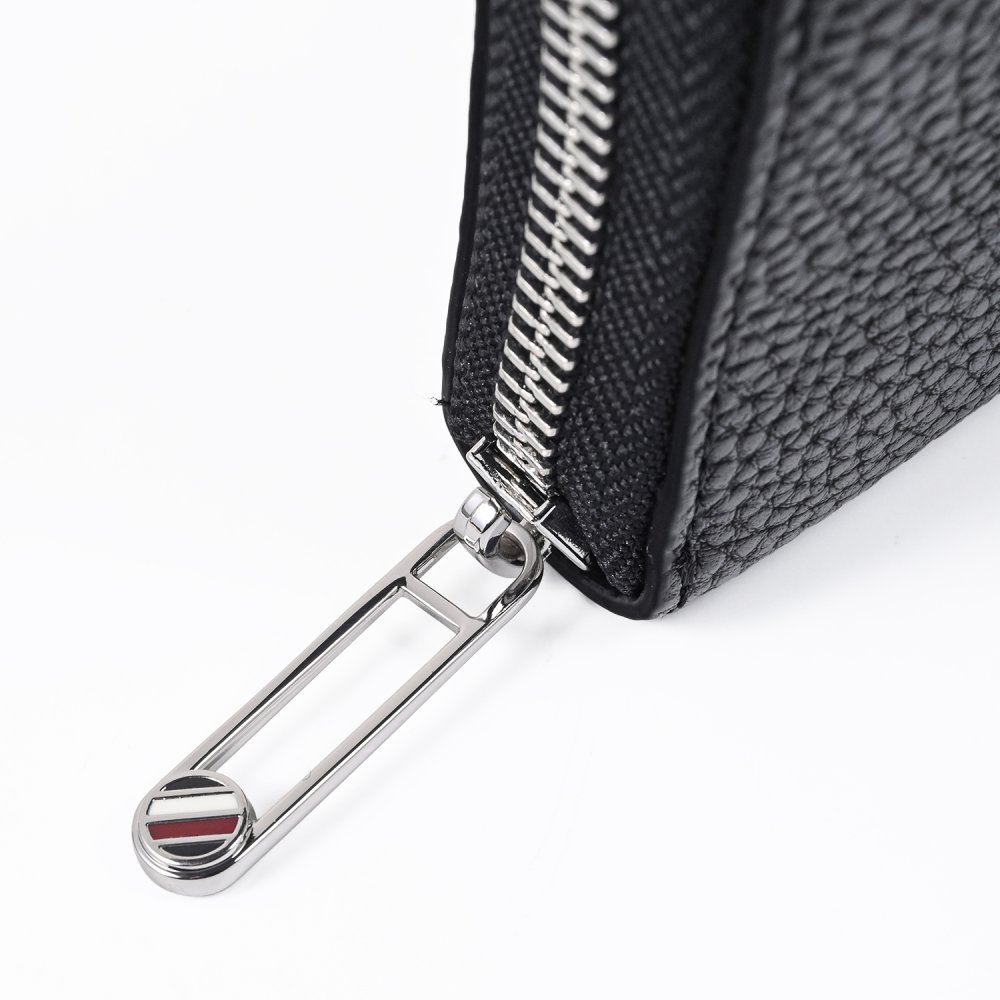 高品質ヨーロッパ輸入モデル トミーヒルフィガー TOMMY HILFIGER 長財布 ラウンドファスナー ジップアラウンド メンズ レディース アイコン エンブレム ブラック AW0AW15181 BDS BLACK ウォレット 送別会 誕生日 結婚祝い 結婚式 彼氏 息子 夫 男性 名刺入れ 高級 父の日 母の日 即日発送