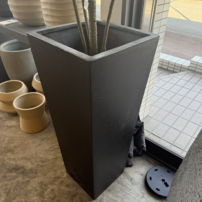 鉢カバー おしゃれ 大型 四角 14号 10号 スクエア ジェミニモノ L M サイズ 高級 北欧 室内 屋内 観葉植物用 サボテン 特大 玄関 インテリア プランター 深型