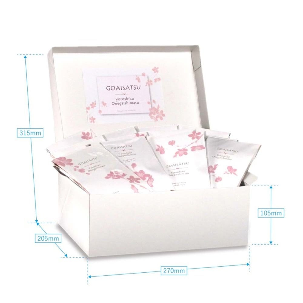 寿 SAKURA クッキー 紅茶 詰め合わせ ギフト BOX 計36セット入 スイーツ 個包装 かわいい 焼き菓子 紅茶ティーバッグ【北海道・沖縄県・離島 配送不可】
