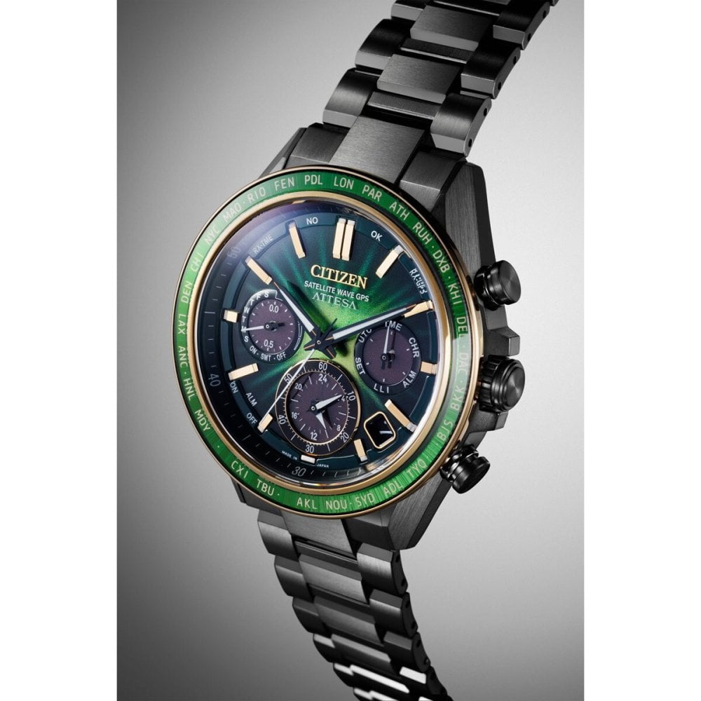 シチズン アテッサ CITIZEN ATTESA エコドライブ GPS衛星電波時計 Eco-Drive 50周年限定 腕時計 CC4084-83Z ダブルダイレクトフライト ACT Line【2026 新作】