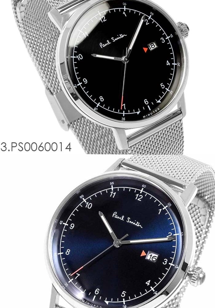 ポールスミス Paul Smith 腕時計 メンズ 41mm ステンレス クラシック ブランド 人気 ウォッチ プレゼント ゲージ GAUGE グリーン ブラック ネイビー シルバー