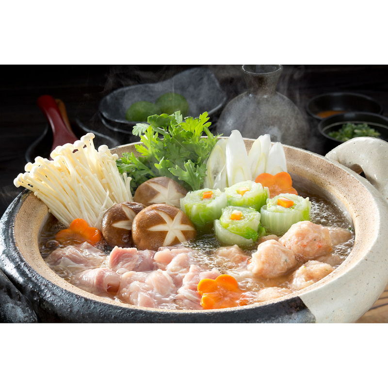 大阿蘇どり 熊本県 大阿蘇どり コラーゲンスープ水炊きセット(2-3人前) (MCOACP1111) [お中元][お歳暮] ※送料無料(北海道・沖縄・離島への配送不可)