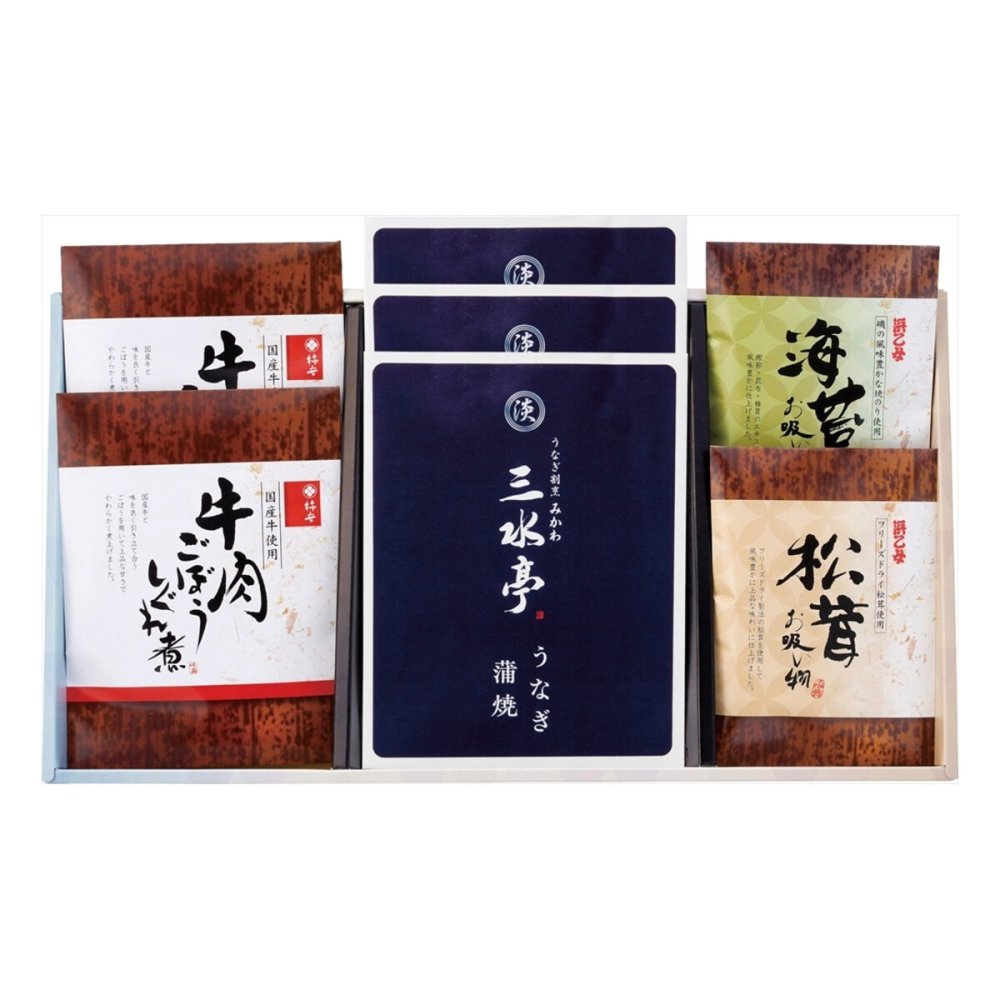 三河一色産うなぎの蒲焼 お吸物セット 7点入 うなぎ蒲焼 惣菜 詰め合わせ お吸い物 汁物【北海道・沖縄県・離島 配送不可】